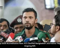 T20 World Cup 2026 Accreditation Row: ICC Clarifies Bangladesh Journalists' Rejections Amid Ongoing Rift