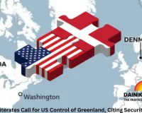 Trump Reiterates Call for US Control of Greenland, Citing Security Concerns; Denmark and Greenland Reject Claim