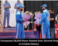   Virat Kohli Surpasses 28,000 Runs: Fastest Ever, Second Only to Sachin in Cricket History