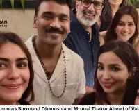 Wedding Rumours Surround Dhanush and Mrunal Thakur Ahead of Valentine’s Day; No Official Confirmation Yet