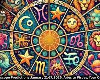 Weekly Horoscope Predictions January 21-27, 2026: Aries to Pisces, Your Cosmic Guide