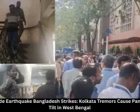  5.3 Magnitude Earthquake Bangladesh Strikes: Kolkata Tremors Cause Panic, Buildings Tilt in West Bengal