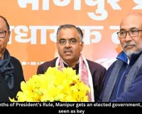 After 11 months of President's Rule, Manipur gets an elected government, Chugh's role seen as key