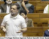 Centre to Move Privilege Notice Against Rahul Gandhi Over Budget Speech: Rijiju Accuses LoP of Misleading Lok Sabha