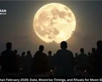  Chandra Darshan February 2026: Date, Moonrise Timings, and Rituals for Moon Sighting Today