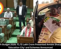  Chhattisgarh Budget 2026: ₹1.72 Lakh Crore Presented Amidst Sharp Exchanges, 'Education City' and Schemes Announced