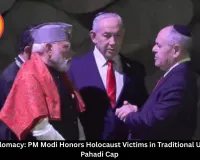 Cultural Diplomacy: PM Modi Honors Holocaust Victims in Traditional Uttarakhandi Pahadi Cap