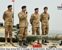 Defence Minister Says Army Not in Charge of Government, Reaffirms Civilian Authority
