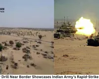 Desert War Drill Near Border Showcases Indian Army’s Rapid-Strike Capability