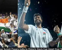 Dhakshineswar Suresh Powers India to Historic Davis Cup Upset Over Netherlands