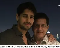 Father of Actor Sidharth Malhotra, Sunil Malhotra, Passes Away in Delhi