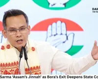 Gogoi Calls Sarma ‘Assam’s Jinnah’ as Bora’s Exit Deepens State Congress Rift
