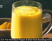 Haldi Doodh 2.0: The Viral Black Pepper & Ghee Hack Boosting Immunity in 2026