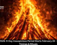 Holashtak 2026: 9-Day Inauspicious Period Starts February 24 – Full Dates, Timings & Rituals