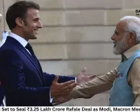 India, France Set to Seal ₹3.25 Lakh Crore Rafale Deal as Modi, Macron Meet in Mumbai