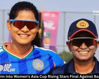 India A Storm into Women's Asia Cup Rising Stars Final Against Bangladesh A