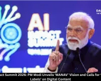 India AI Impact Summit 2026: PM Modi Unveils ‘MANAV’ Vision and Calls for ‘Authenticity Labels’ on Digital Content
