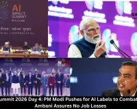  India AI Summit 2026 Day 4: PM Modi Pushes for AI Labels to Combat Deepfakes, Ambani Assures No Job Losses