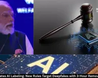 India Mandates AI Labeling: New Rules Target Deepfakes with 3-Hour Removal Deadline