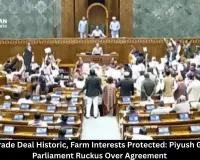 India-US Trade Deal Historic, Farm Interests Protected: Piyush Goyal Amid Parliament Ruckus Over Agreement