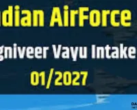 Indian Air Force Agniveer Vayu Intake 01/2027 Online Form Extended: Apply Now Before February 8, 2026