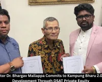Indian Investor Dr. Bhargav Mallappa Commits to Kampung Bharu 2.0 Twin Tower Development Through DSAT Private Equity