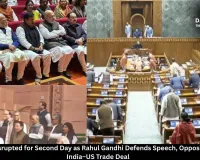 Lok Sabha Disrupted for Second Day as Rahul Gandhi Defends Speech, Opposition Targets India–US Trade Deal