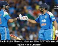 MS Dhoni Backs Rohit Sharma, Virat Kohli for 2027 ODI World Cup, Says 