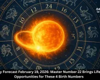 Numerology Forecast February 19, 2026: Master Number 22 Brings Life-Changing Opportunities for These 4 Birth Numbers