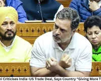 Rahul Gandhi Criticises India–US Trade Deal, Says Country “Giving More Than It Gets”
