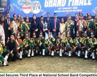 Raipur School Secures Third Place at National School Band Competition 2025–26