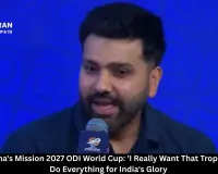 Rohit Sharma's Mission 2027 ODI World Cup: 'I Really Want That Trophy,' Vows to Do Everything for India's Glory