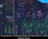 Salman Agha Throws Bottle in Heated Exchange with Mike Hesson: Is All Not Well in the Pakistan Camp?