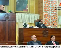 Shehbaz Sharif Reiterates Kashmir Claim, Draws Sharp Response From India