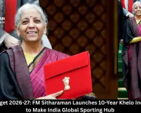 Sports Budget 2026-27: FM Sitharaman Launches 10-Year Khelo India Mission to Make India Global Sporting Hub