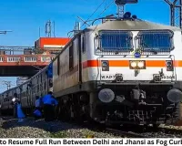Taj Express to Resume Full Run Between Delhi and Jhansi as Fog Curbs Lift Early