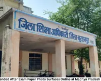 Teacher Suspended After Exam Paper Photo Surfaces Online at Madhya Pradesh Board Centre