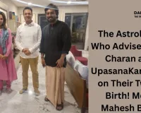 The Astrologer Who Advised Ram Charan and UpasanaKamineni on Their Twins’ Birth! Meet Mahesh Bang, The Industry’s Go-To Astrologer