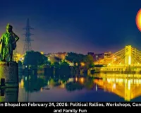 Exciting Events in Bhopal Today: February 24, 2026 Highlights Including Congress Farmers' Rally and Stand-Up Comedy