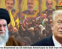 Trump Warns Khamenei as US Advises Americans to Exit Iran Immediately