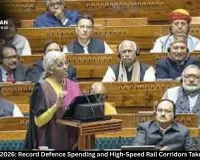 Union Budget 2026: Record Defence Spending and High-Speed Rail Corridors Take Center Stage
