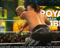WWE Royal Rumble 2026: AJ Styles Retires as Reigns and Morgan Punch WrestleMania Tickets