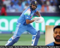‘Winning Trophies for India’: Rohit Sharma Elated After Receiving Padma Shri Award 2026