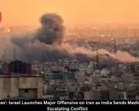  'Wave of Strikes': Israel Launches Major Offensive on Iran as India Sends Medical Aid Amid Escalating Conflict