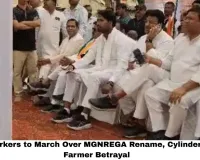 Congress Gherao of Chhattisgarh Assembly: 30,000 Workers to March Over MGNREGA Rename, Cylinder Prices & Farmer Betrayal
