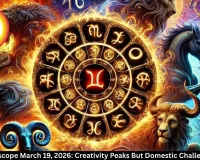 Aries Horoscope March 19, 2026: Creativity Peaks But Domestic Challenges Loom