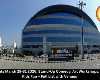 Bhopal Events March 29-31 2026: Stand-Up Comedy, Art Workshops, Open Mic & Kids Fun – Full List with Venues