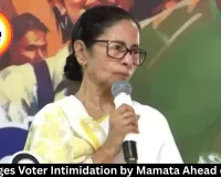 BJP Alleges Voter Intimidation by Mamata Ahead of Polls