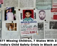 33,577 Missing Children, 7 States With Zero Cases: India's Child Safety Crisis in Black and White