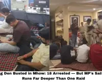 Gambling Den Busted in Mhow: 18 Arrested — But MP's Satta Problem Runs Far Deeper Than One Raid